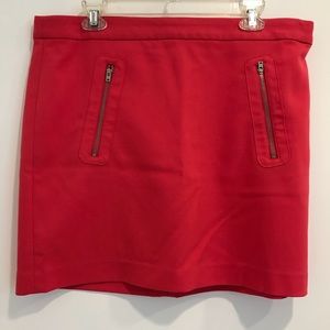 🎁 3/25 Gap mini pink skirt, size 14.